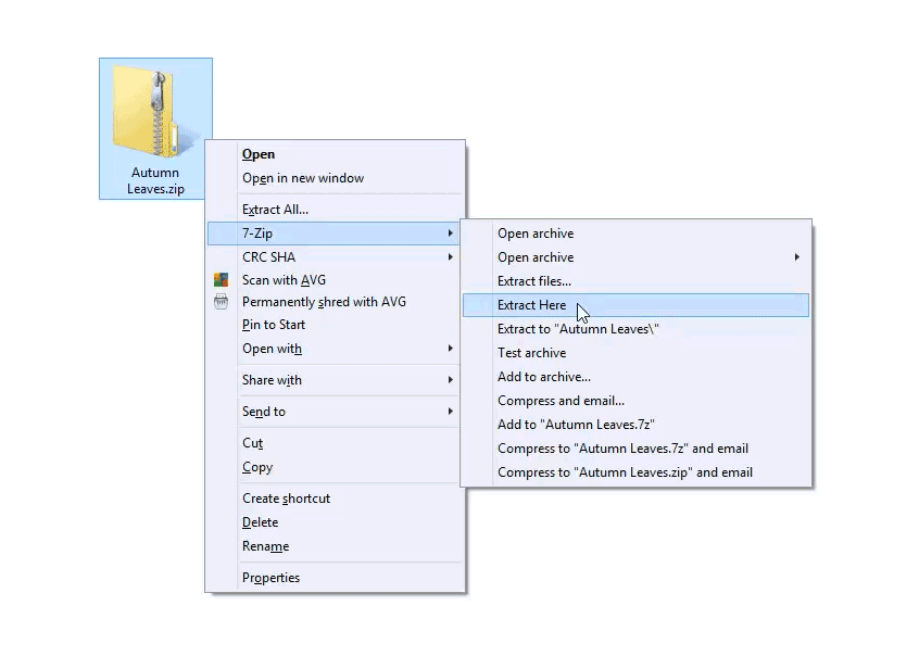 How to open a zip file | Create The Cut